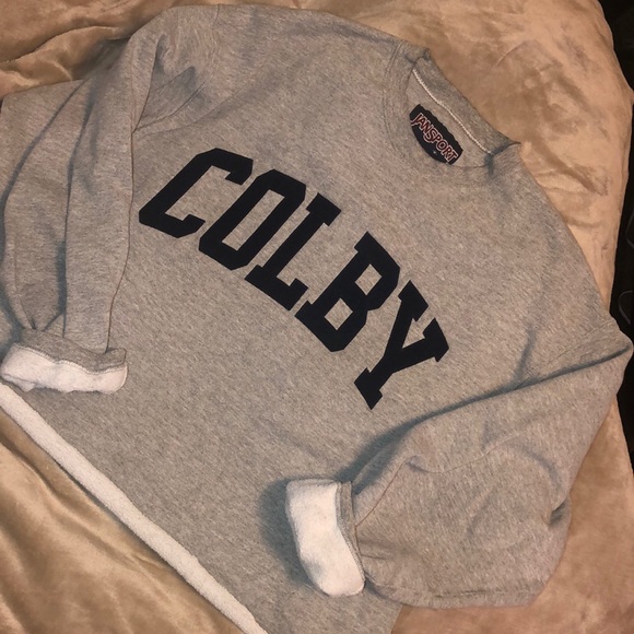 colby college sweatshirt